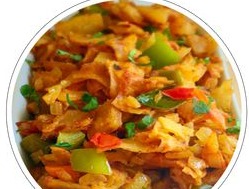 Vegetable Kothu Parotta