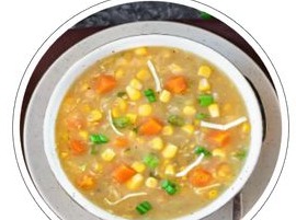 Sweet Corn Vegetable Soup
