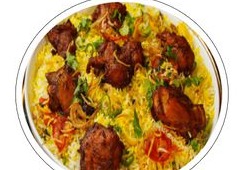 Fried Chicken Biryani