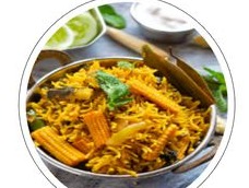 Baby Corn Pulao
