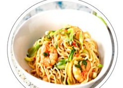  Schezwan Prawn Noodles